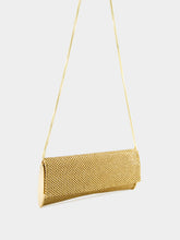 Benedetta Bruzziches Gold Kate Crystal Clutch Bag