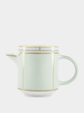 Ginori 1735 Verde Porcelain Diva Coffeepot