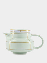 Ginori 1735 Verde Porcelain Diva Teapot