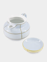 Ginori 1735 Celeste Porcelain Diva Teapot