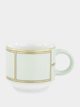 Ginori 1735 Verde Porcelain Diva Coffee Cup