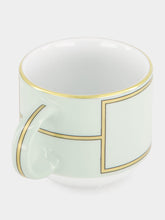 Ginori 1735 Verde Porcelain Diva Coffee Cup