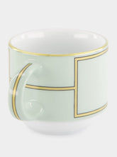 Ginori 1735 Verde Porcelain Diva Coffee Cup