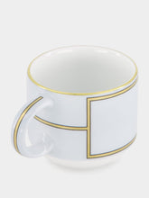 Ginori 1735 Celeste Porcelain Diva Coffee Cup