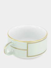 Ginori 1735 Verde Porcelain Diva Tea Cup