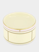 Ginori 1735 Giallo Porcelain Diva Sugar Bowl