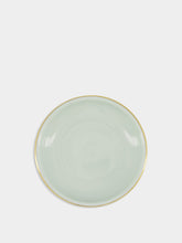 Ginori 1735 Verde Porcelain Diva Butter Dish