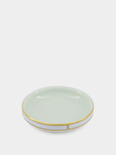 Ginori 1735 Verde Porcelain Diva Butter Dish