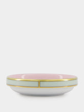 Ginori 1735 Rosa Porcelain Diva Butter Dish