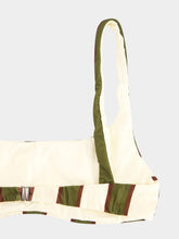 Haight Olive Stripes Thidu Bikini Top