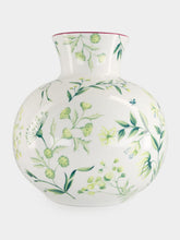 Ginori 1735 Florenza Acanto Green Spherical Vase