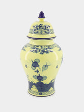 Ginori 1735 Oriente Italiano Citrino Potiche Vase