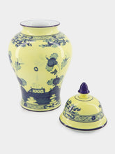 Ginori 1735 Oriente Italiano Citrino Potiche Vase