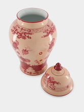 Ginori 1735 Oriente Italiano Vermiglio Large Potiche Vase