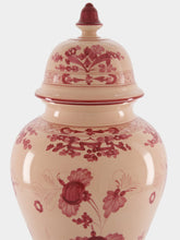 Ginori 1735 Oriente Italiano Vermiglio Large Potiche Vase