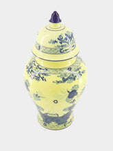 Ginori 1735 Oriente Italiano Large Citrino Potiche Vase