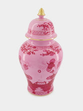 Ginori 1735 Oriente Italiano Large Porpora Potiche Vase