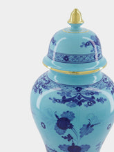 Ginori 1735 Oriente Italiano Large Iris Potiche Vase