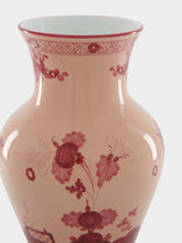 Ginori 1735 Oriente Italiano Vermiglio Ming Vase