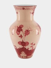 Ginori 1735 Oriente Italiano Vermiglio Large Ming Vase
