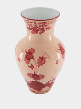 Ginori 1735 Oriente Italiano Vermiglio Large Ming Vase
