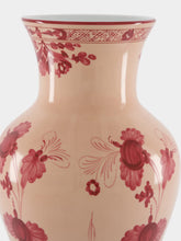 Ginori 1735 Oriente Italiano Vermiglio Large Ming Vase