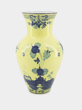 Ginori 1735 Oriente Italiano Citrino Large Ming Vase