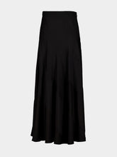 Zimmermann Black Bias Midi Skirt