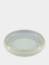 Ginori 1735 Verde Porcelain Diva Round Tray