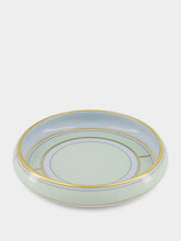 Ginori 1735 Verde Porcelain Diva Round Tray