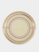 Ginori 1735 Giallo Porcelain Diva Round Tray