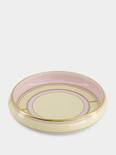 Ginori 1735 Giallo Porcelain Diva Round Tray