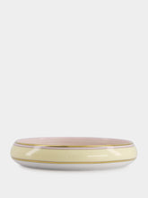 Ginori 1735 Giallo Porcelain Diva Round Tray