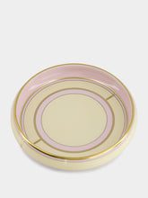 Ginori 1735 Giallo Porcelain Diva Round Tray
