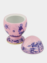 Ginori 1735 Azalea Pink Oriente Italiano Porcelain Egg