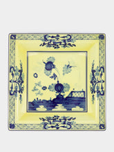 Ginori 1735 Oriente Italiano Large Citrino Square Change Tray