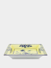 Ginori 1735 Oriente Italiano Large Citrino Square Change Tray