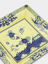 Ginori 1735 Oriente Italiano Large Citrino Square Change Tray
