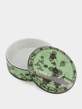 Ginori 1735 Green Bario Porcelain Box