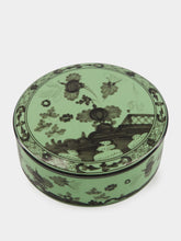 Ginori 1735 Green Bario Porcelain Box