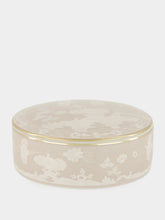 Ginori 1735 Meringa Oriente Italiano Porcelain Trinket Box