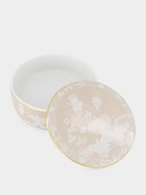 Ginori 1735 Meringa Oriente Italiano Porcelain Trinket Box