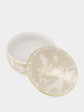 Ginori 1735 Meringa Oriente Italiano Porcelain Trinket Box