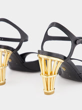 Ferragamo Cage Heel Sandal