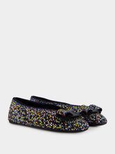 Ferragamo Vara Bow Crystal-Embellished Ballet Flat