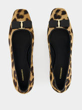 Ferragamo Rirri Animal Print Mid-Heel Pumps