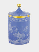 Ginori 1735 Oriente Italiano Pervinca Candle with Cover
