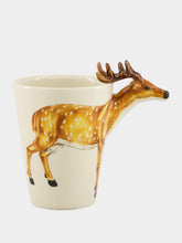 Blue Witch Deer Ceramic Coffee Mug