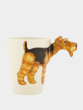 Blue Witch Airedale Terrier Coffee Mug