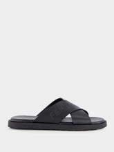 Ferragamo Calfskin Sandal with Crossover Straps